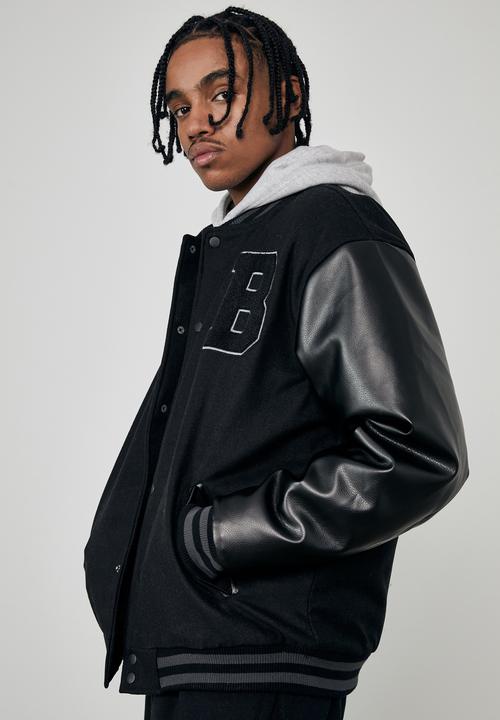 Factorie - Varsity jacket - boston black
