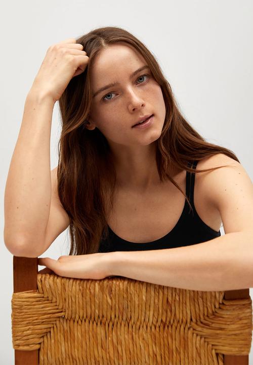 MANGO - Body tirante - black