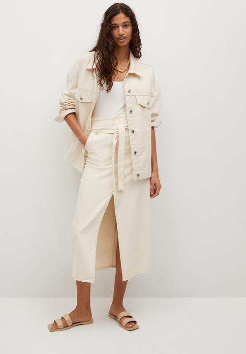 MANGO - Body tirante - white