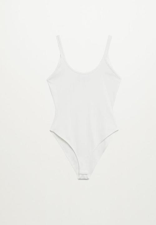 MANGO - Body tirante - white