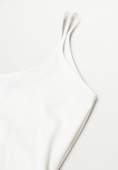 MANGO - Body tirante - white