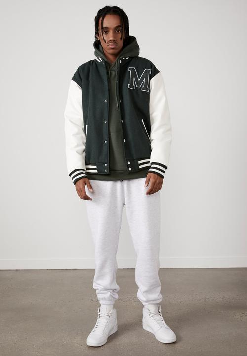 Factorie - Varsity jacket - michigan evergreen