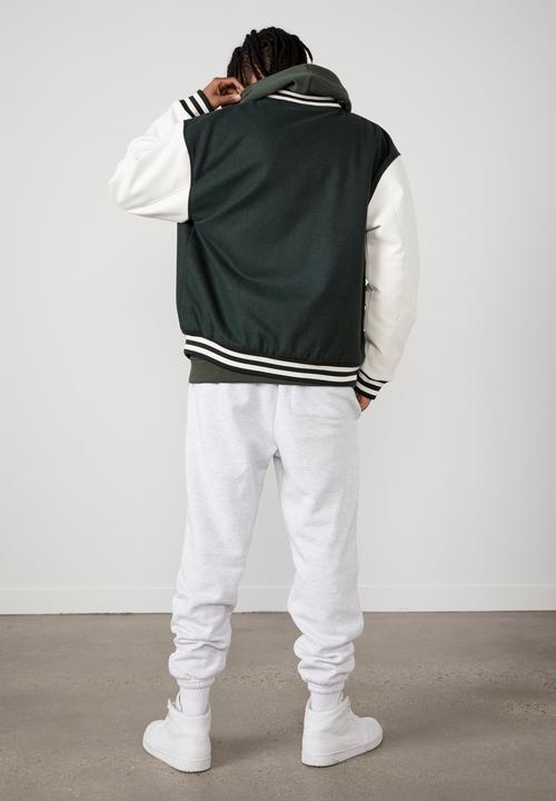 Factorie - Varsity jacket - michigan evergreen