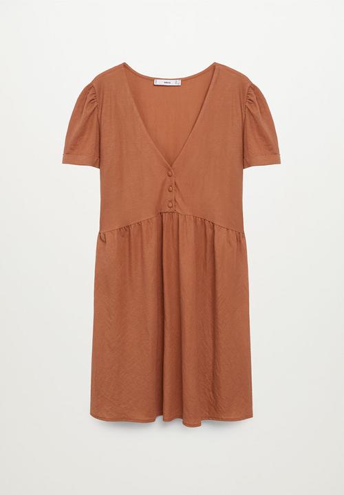 MANGO - Dress thalia - orange