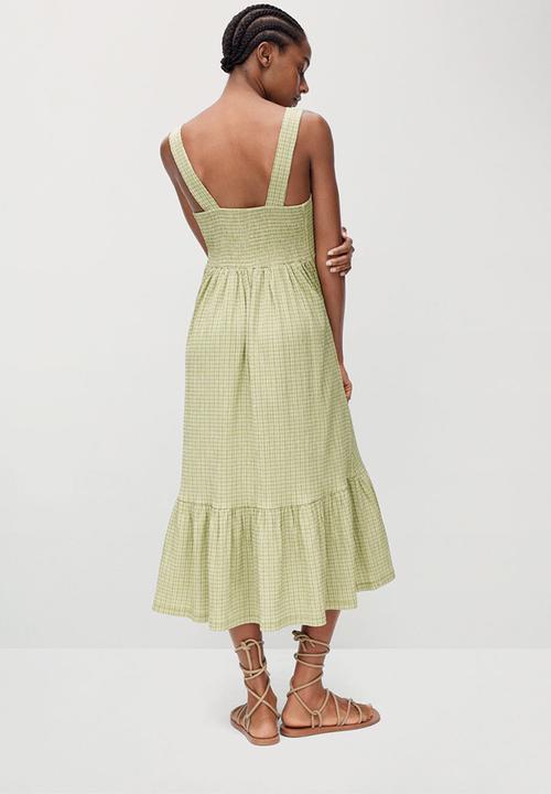 MANGO - Dress onia - green