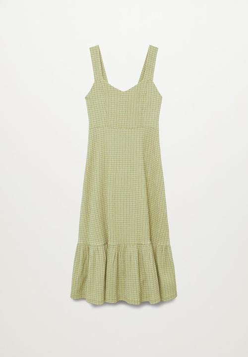 MANGO - Dress onia - green