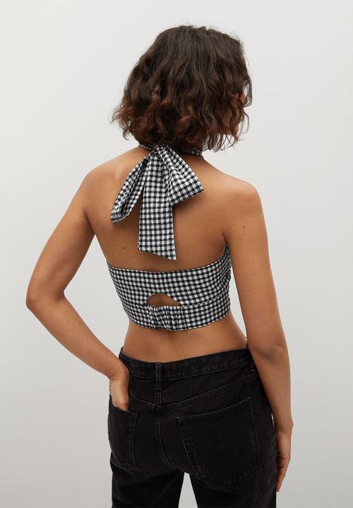 MANGO - Top viki - black