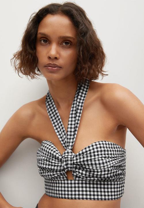 MANGO - Top viki - black