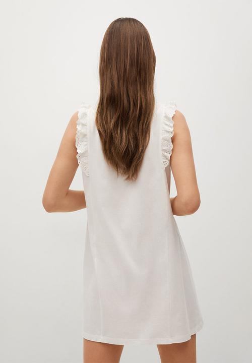 MANGO - Dress petra - white