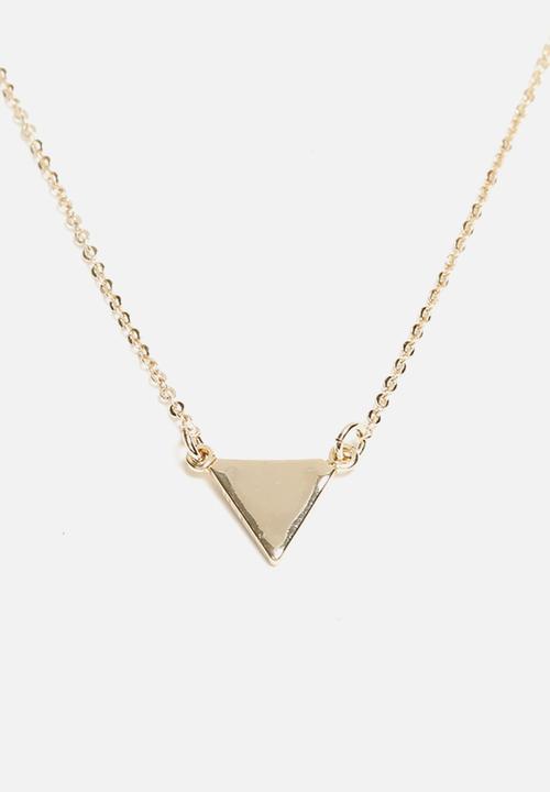 Orelia - Simple Triangle Necklace