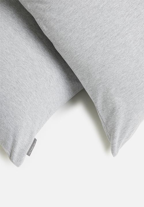 T-shirt Bed Co. - T-shirt cotton pillowpacks - soft grey