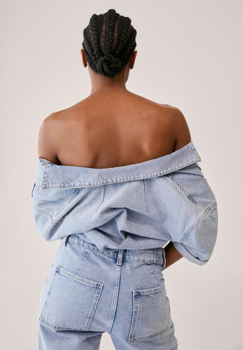 MANGO - One-piecesuit paris - blue