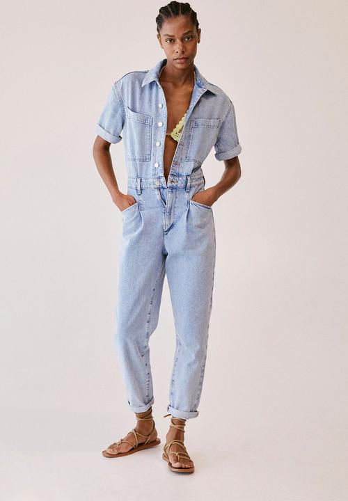 MANGO - One-piecesuit paris - blue