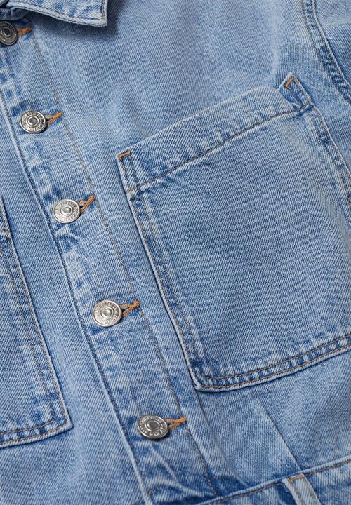 MANGO - One-piecesuit paris - blue