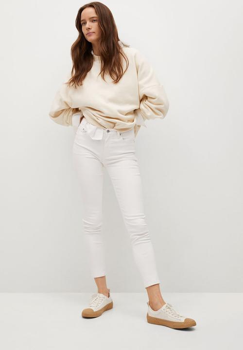 MANGO - Jeans isa - white