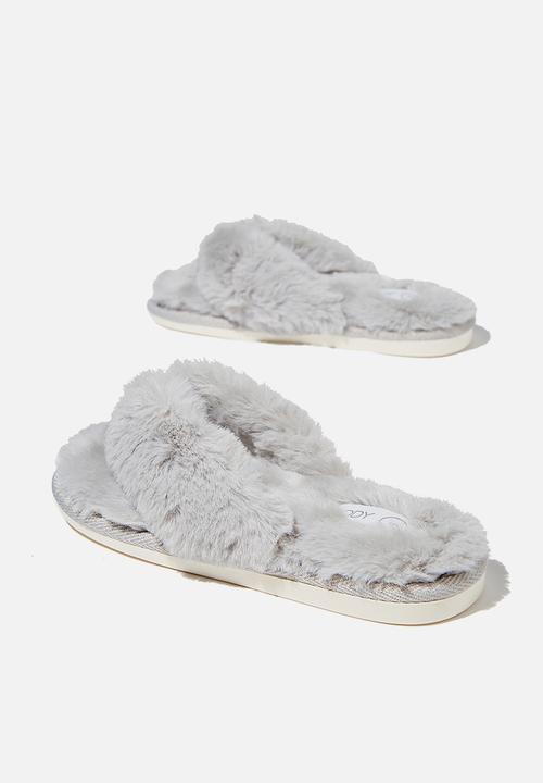 Cotton On - Body thong slipper - grey