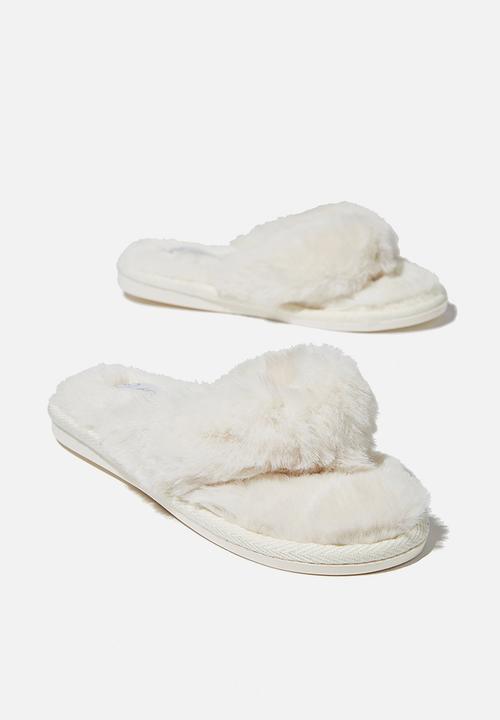 Cotton On - Body thong slipper - buttermilk