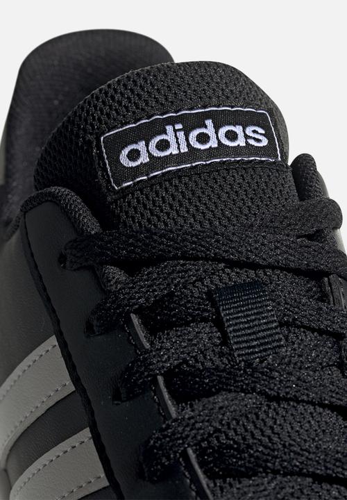 adidas Performance - Grand court kids - black & white 