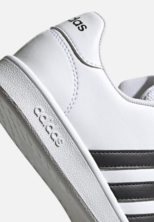 adidas Performance - Grand court kids - white & black 