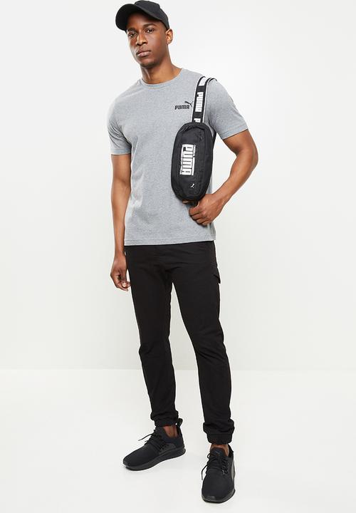 PUMA - Ess small logo tee - grey
