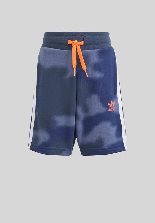 adidas Originals - Short & tee set - white & blue 
