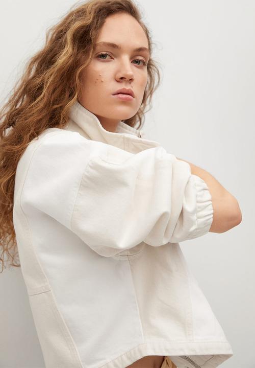 MANGO - Jacket cindy - light beige