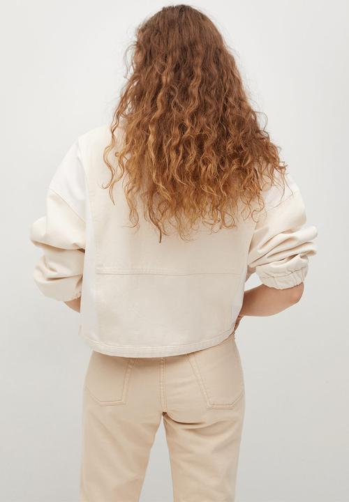MANGO - Jacket cindy - light beige