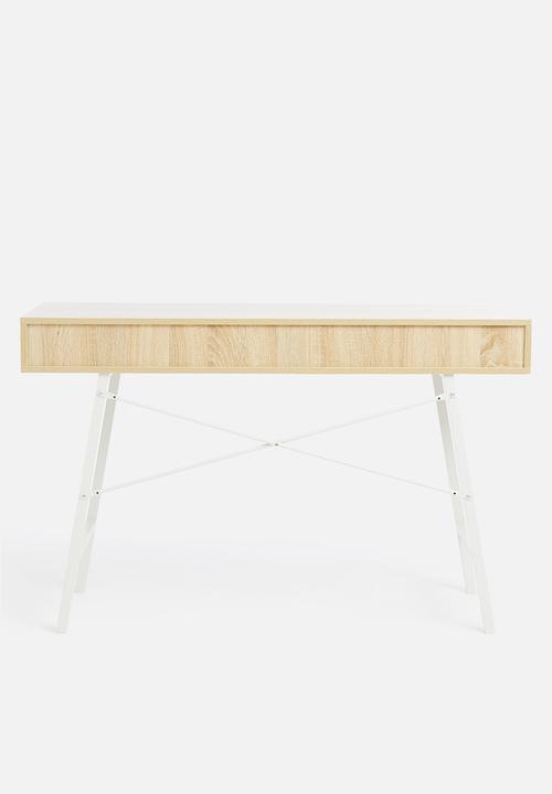 Sixth Floor - Cale desk - white