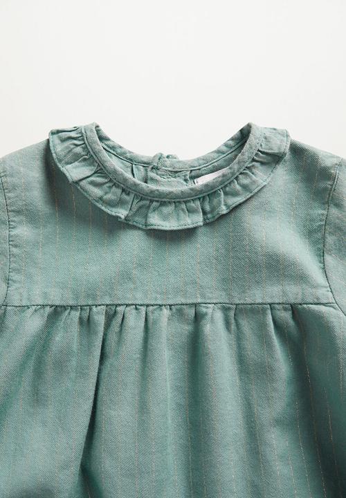 MANGO - Sandra dress - green