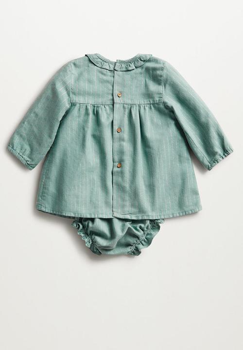 MANGO - Sandra dress - green