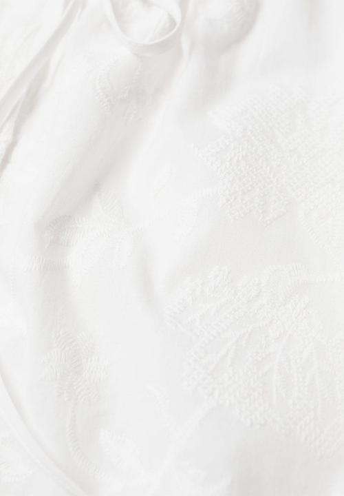 MANGO - Blouse borda - natural
