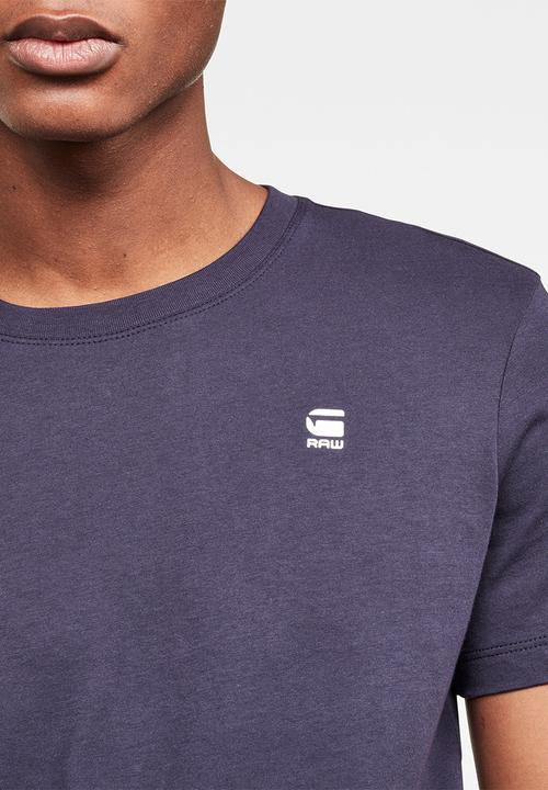 G-STAR - Graw slim r t short sleeve - sartho blue