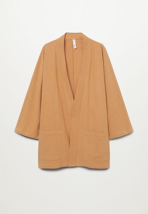 MANGO - Jacket adrien - light pastel orange