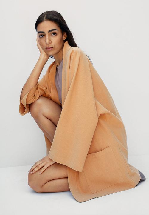 MANGO - Jacket adrien - light pastel orange