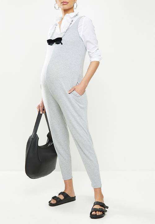 Superbalist - Soft slim leg jumpsuit - grey