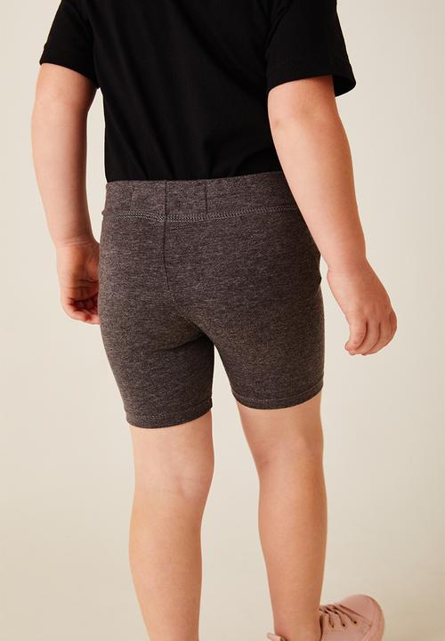 Flyersunion - 2 pack biker short - charcoal & blue