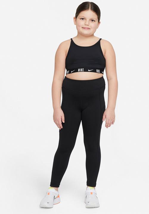 Nike - Girl nike trophy bra - black & white