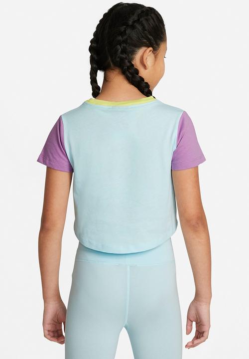 Nike - G nsw tee crop - blue 