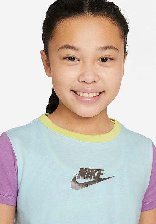 Nike - G nsw tee crop - blue 
