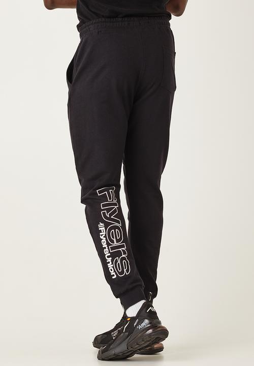 Flyersunion - Panel jogger - black