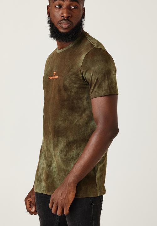 Flyersunion - Longline spectra-dye tee - fatigue spectra dye