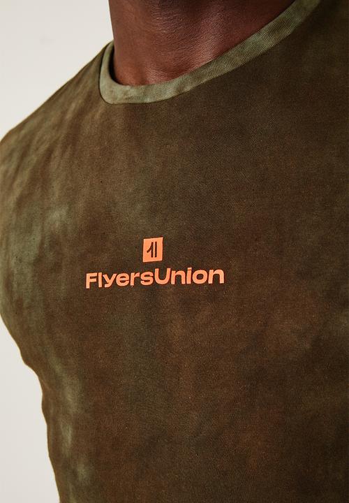 Flyersunion - Longline spectra-dye tee - fatigue spectra dye