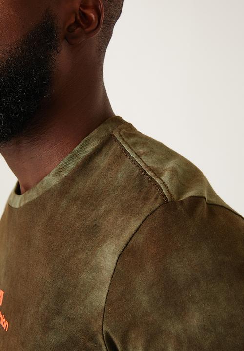 Flyersunion - Longline spectra-dye tee - fatigue spectra dye