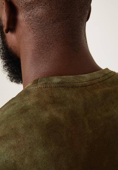 Flyersunion - Longline spectra-dye tee - fatigue spectra dye