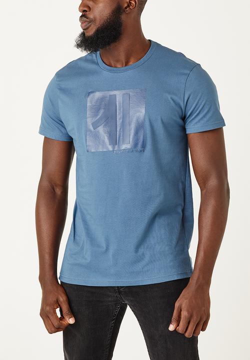 Flyersunion - Regular logo tee - medium airforce
