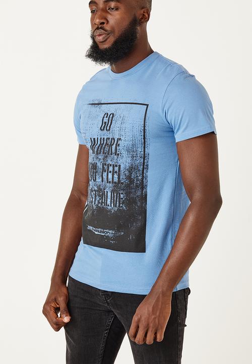 Flyersunion - Regular printed tee - quiet harbor