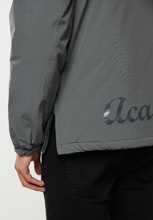 Aca Joe - Aca joe zip thru windbreaker - charcoal