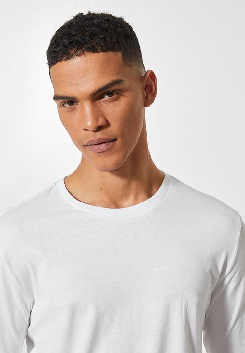 Superbalist - 5-Pack nate long sleeve crew neck tee - multi