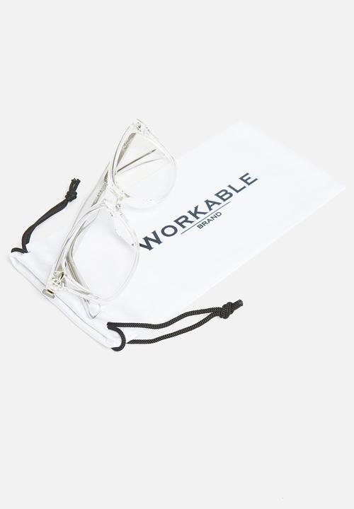 Workable Brand - Detroit reading glasses - clear