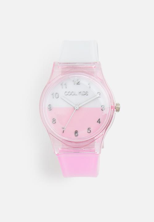 Cool Kids - Switch watch - white & pink